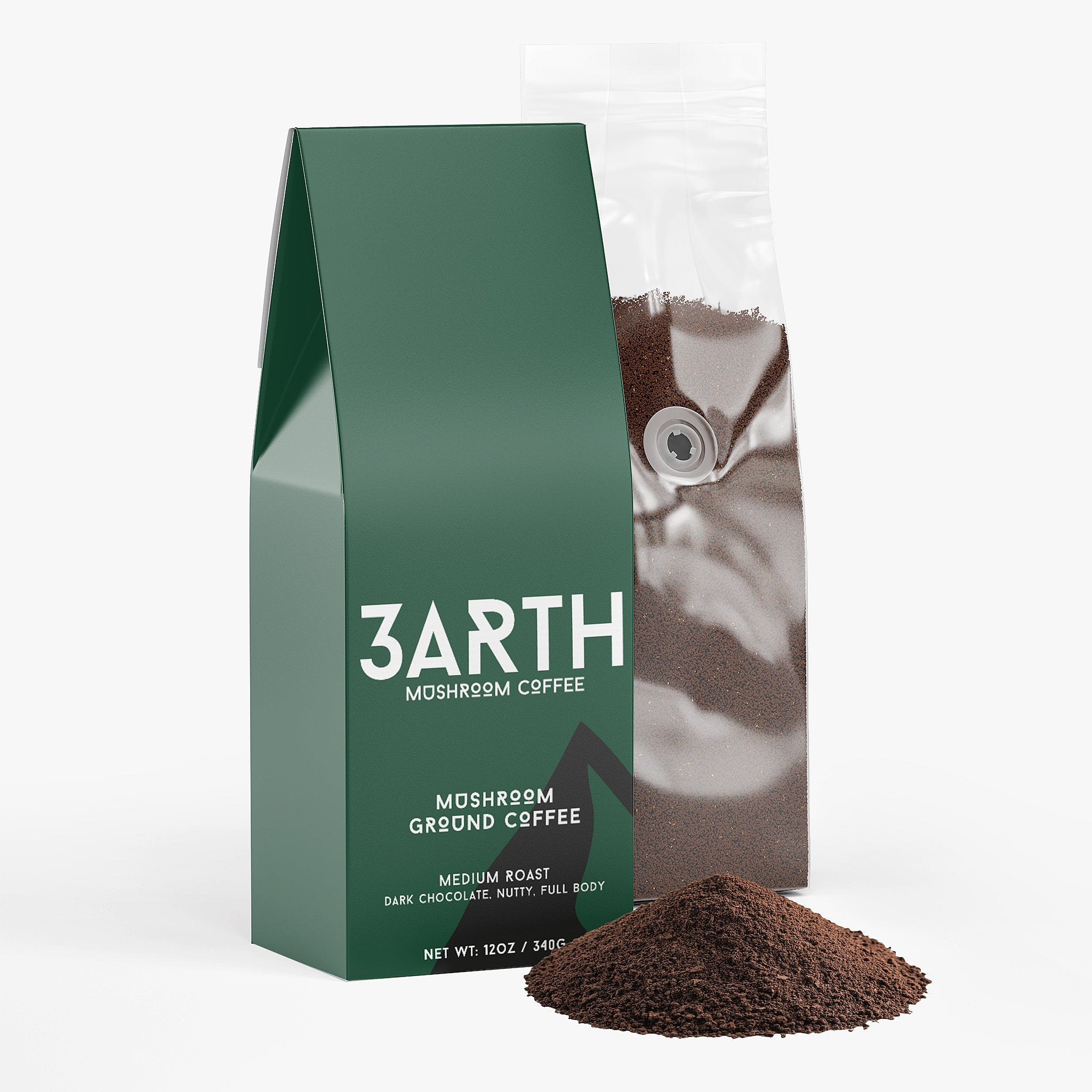 3ARTH MUSHROOM COFFEE (Medium Roast)