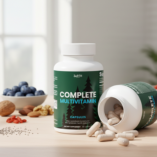 Complete Multivitamin Mockup